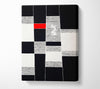 A Touch Of Red Canvas Wall Art
