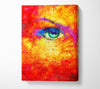 Fire Woman Canvas Wall Art