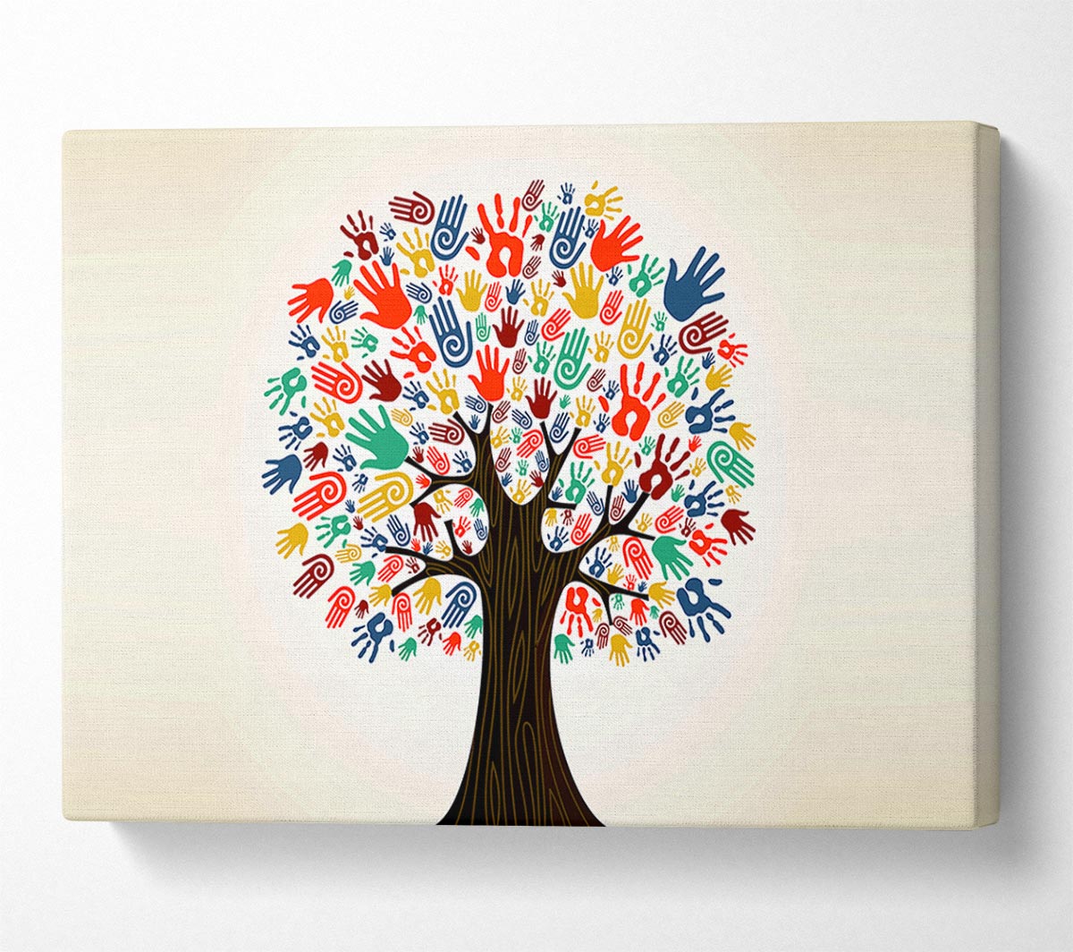 Hands Of The Tree Canvas Wall Art