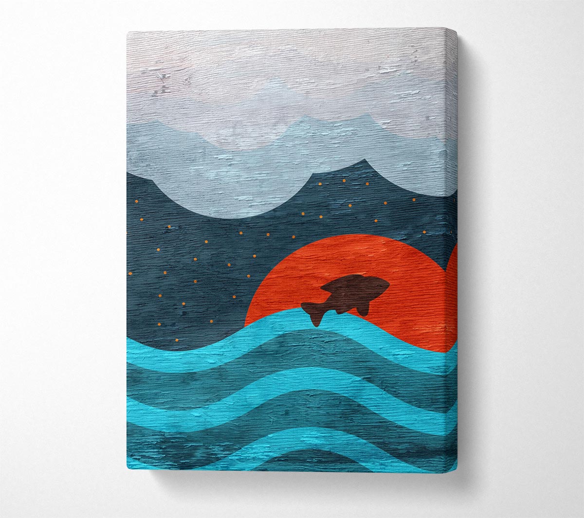 Ocean Fish Canvas Wall Art