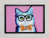 Clever Cat Framed Wall Art