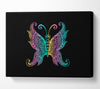 Indian Butterfly Canvas Wall Art