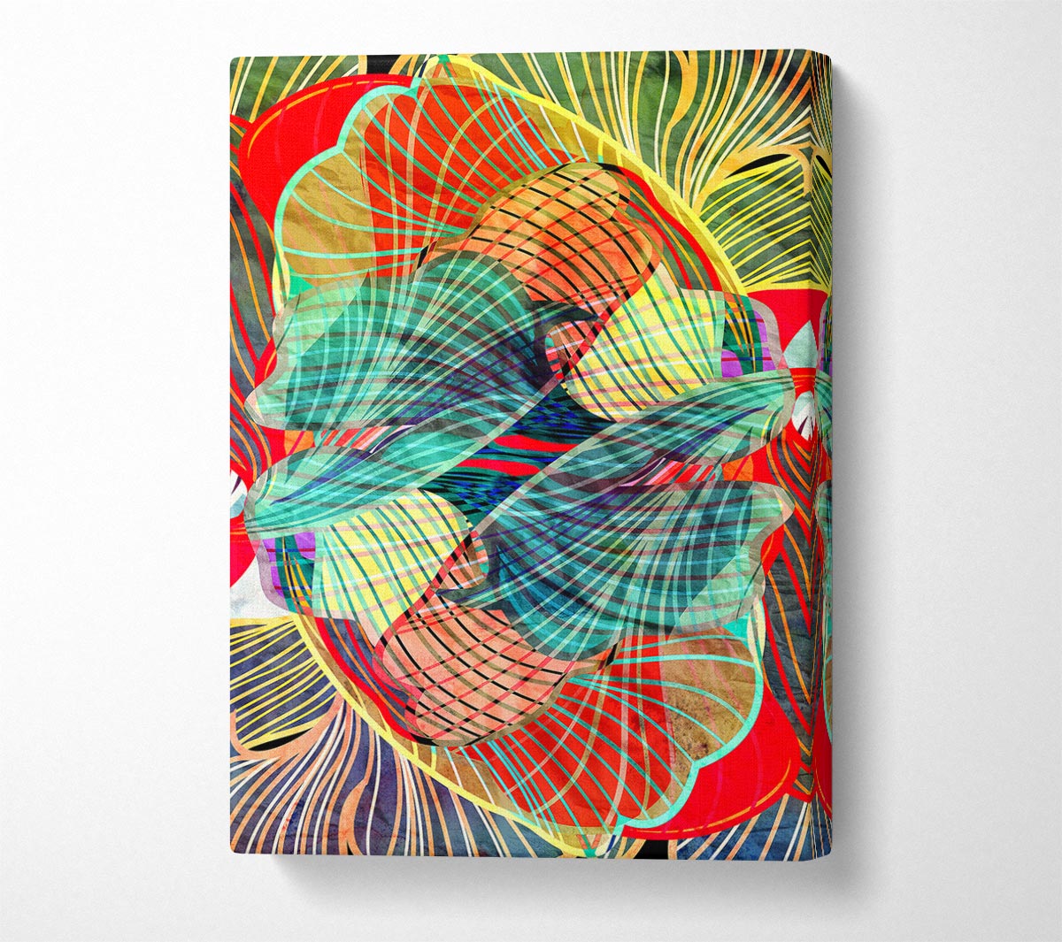 Patterns Of Time 2 Canvas Wall Art