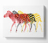 Pop Art Zebra 2 Canvas Wall Art