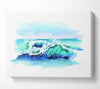 Movement In The Ocean Wave Canvas Wall Art