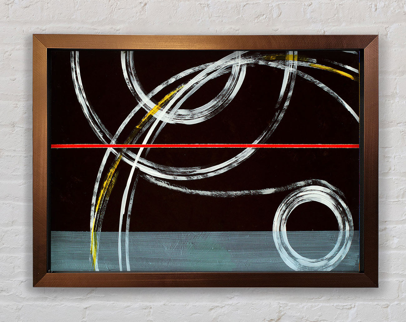 Circles Of Time 2 Framed Wall Art