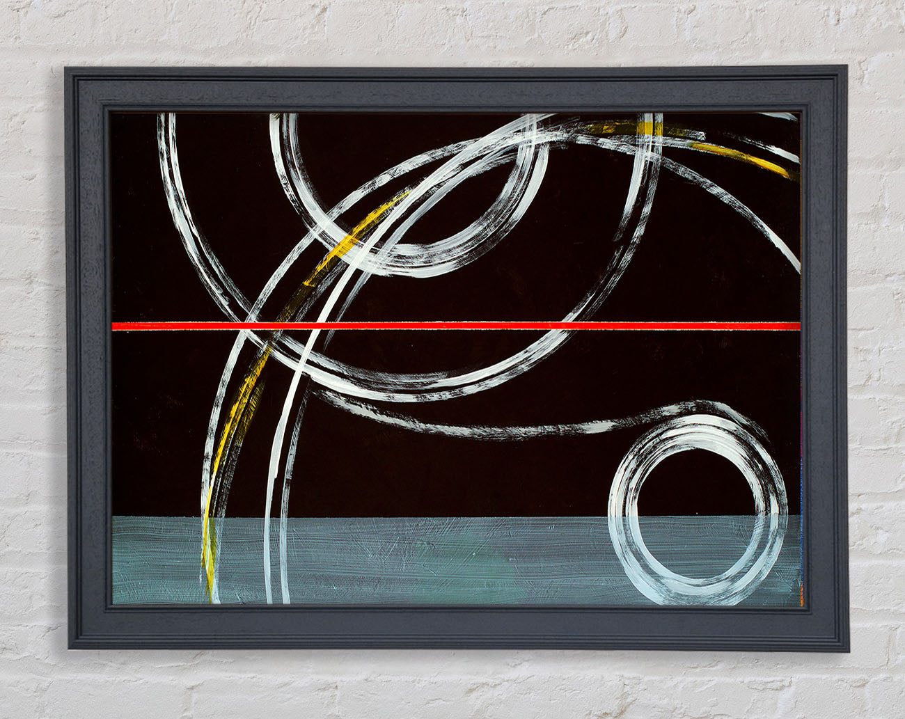 Circles Of Time 2 Framed Wall Art
