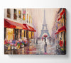 Paris Streets Canvas Wall Art