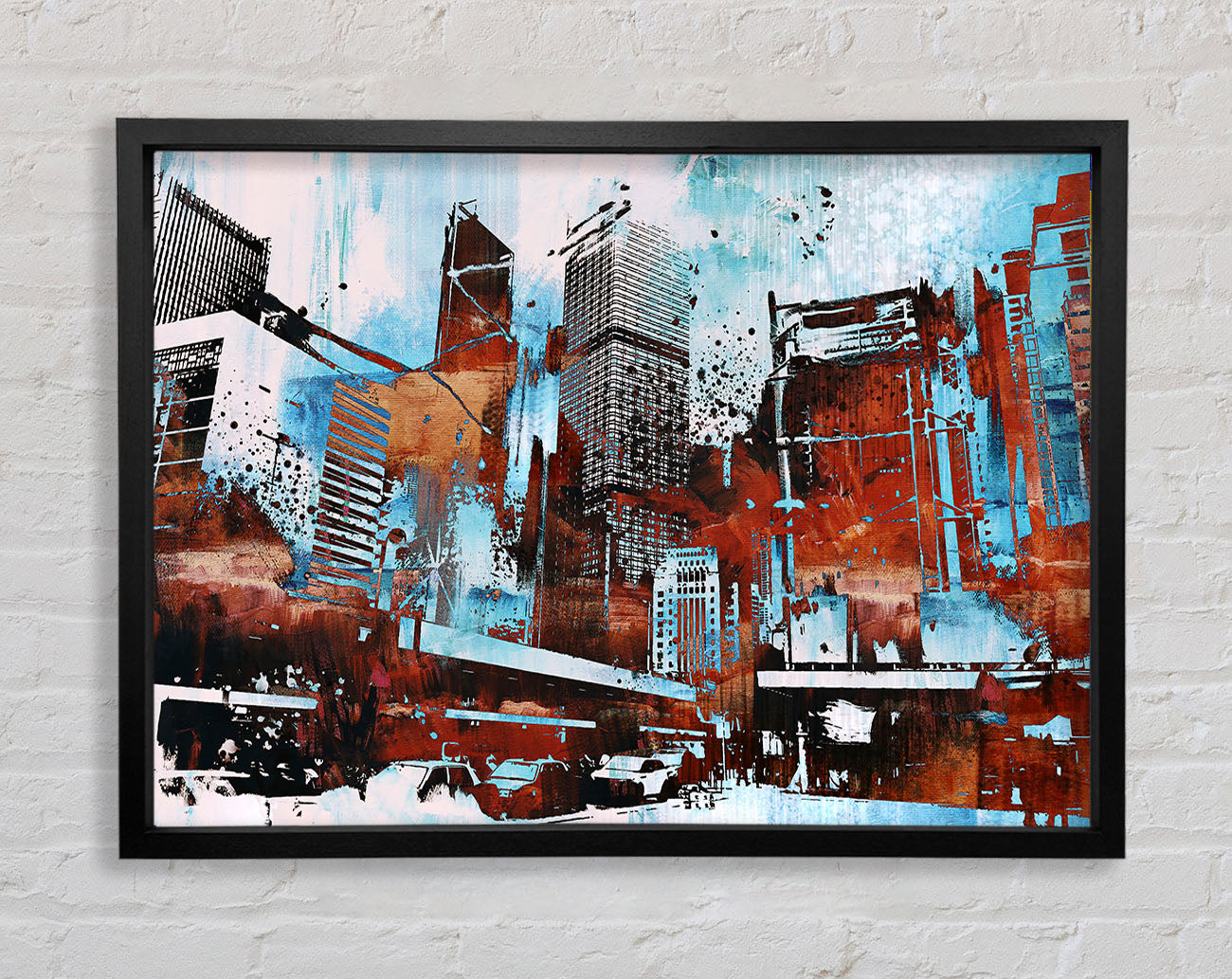 Chocolate City Blues 1 Framed Wall Art