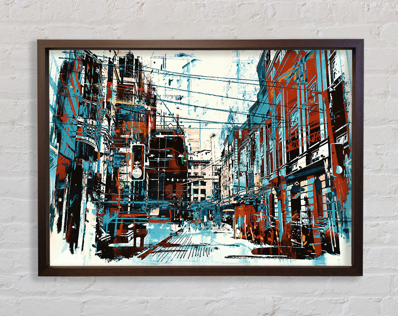 Chocolate City Blues 2 Framed Wall Art