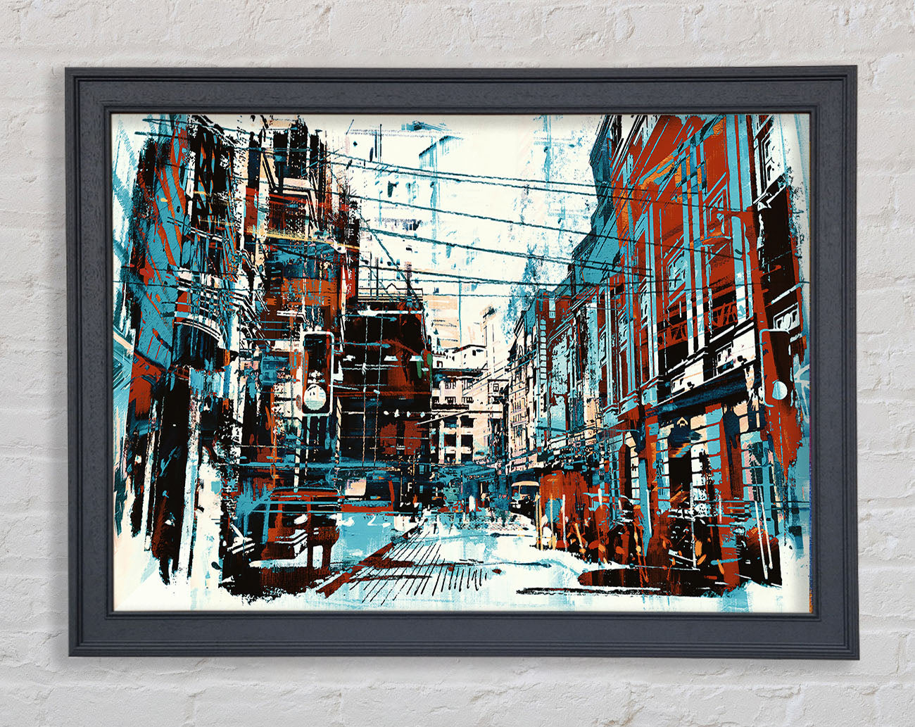 Chocolate City Blues 2 Framed Wall Art