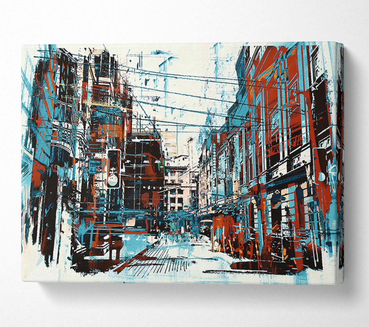 Chocolate City Blues 2 Canvas Wall Art
