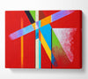 Coloured Lines Canvas Wall Art