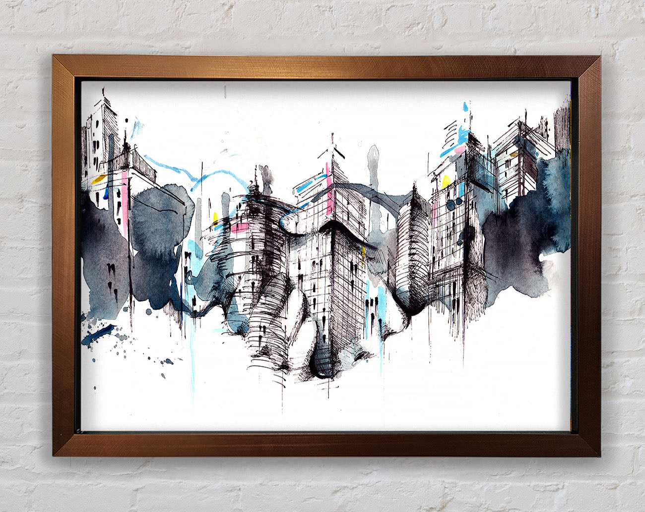 All Done On A Handshake Framed Wall Art