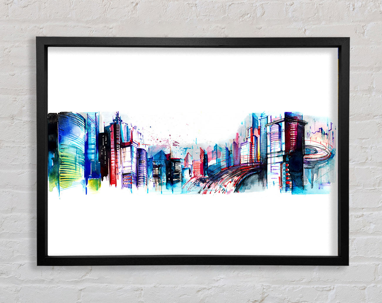 City Of Dreams Framed Wall Art