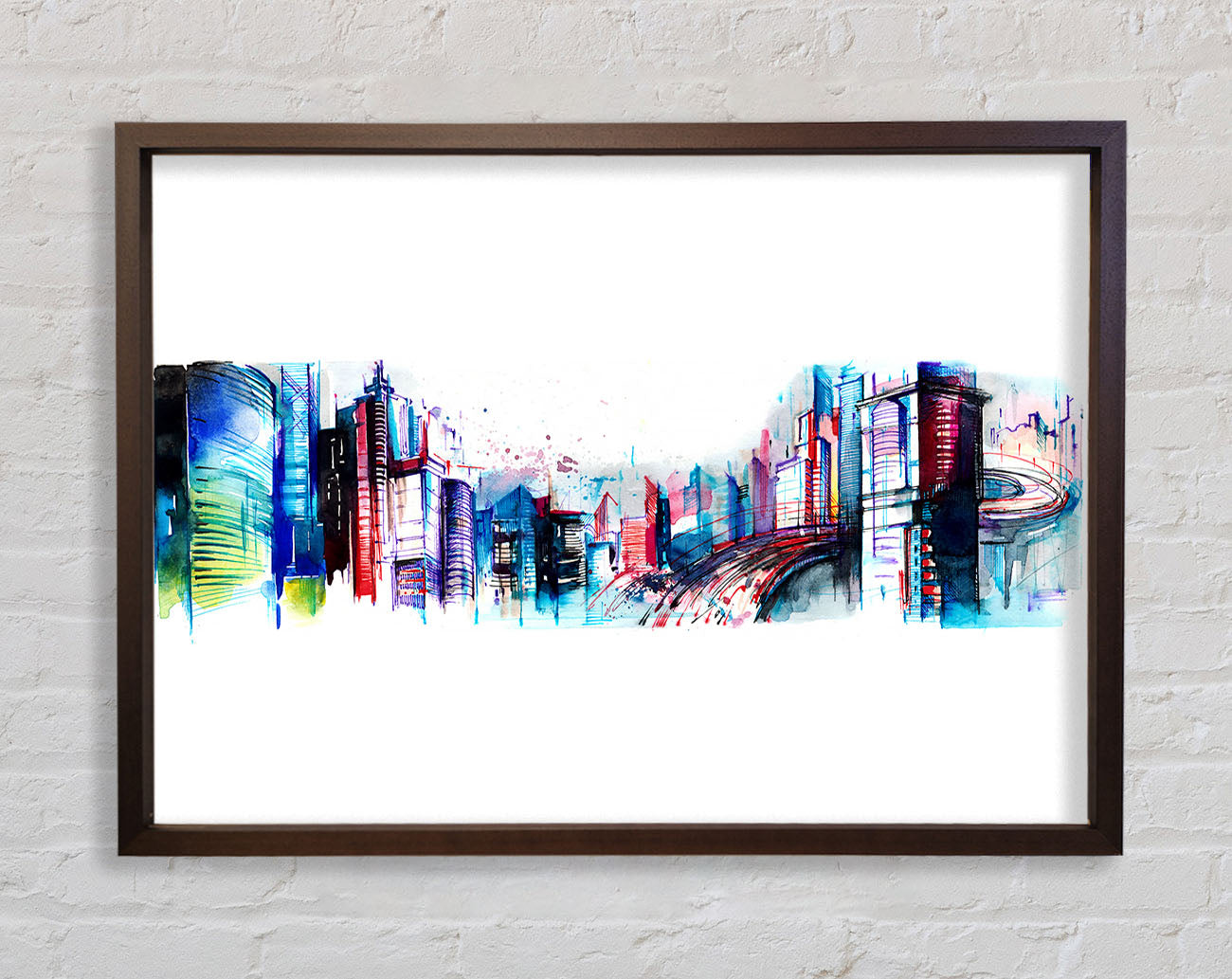 City Of Dreams Framed Wall Art