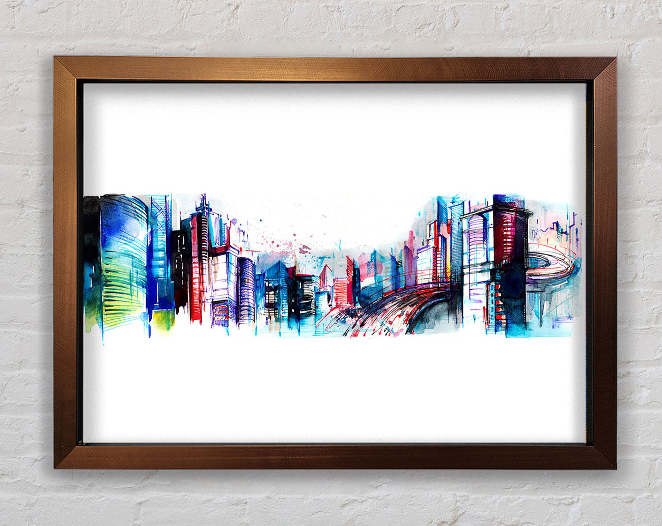 City Of Dreams Framed Wall Art