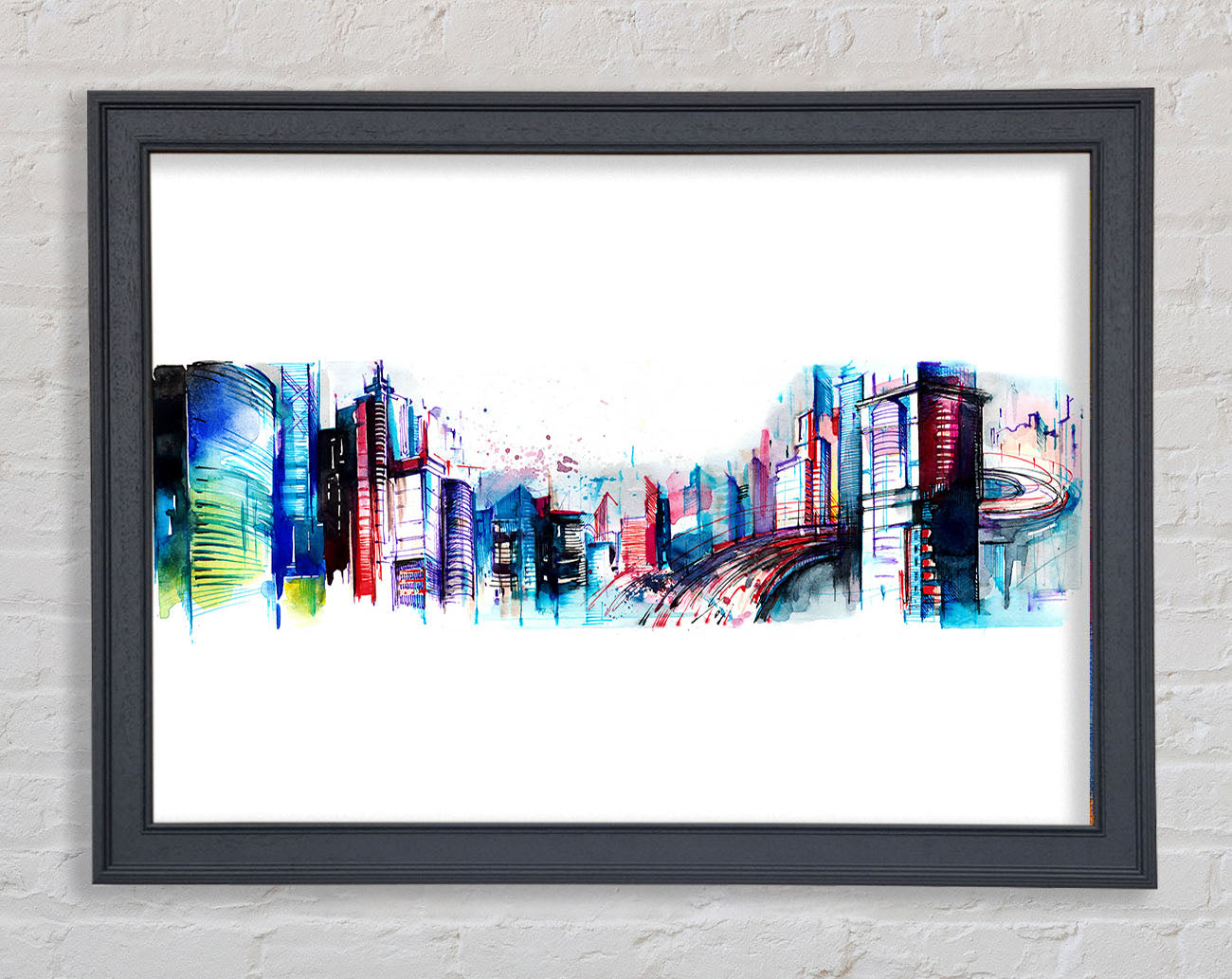City Of Dreams Framed Wall Art
