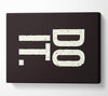 Do It Canvas Wall Art