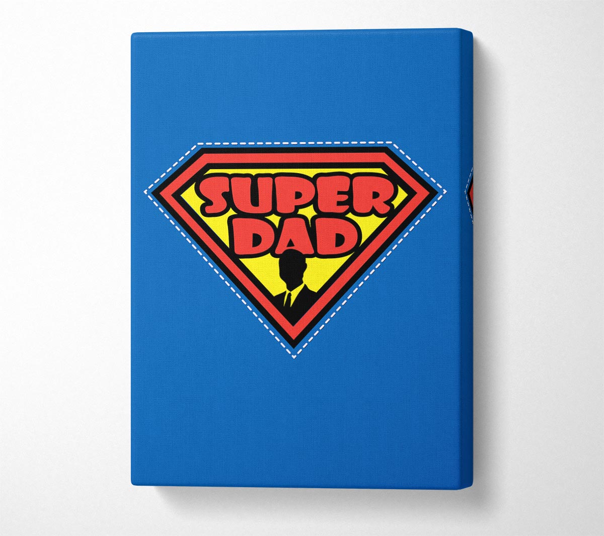 Super Dad Canvas Wall Art