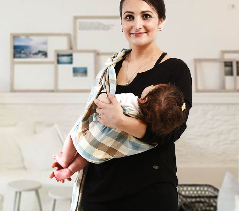 Baby sling solid color baby carrier