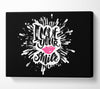 I Love Your Smile Canvas Wall Art