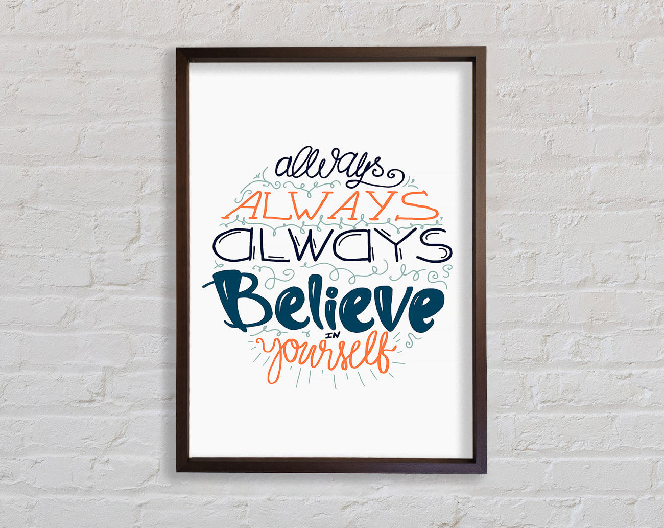 Always Always Always Framed Wall Art