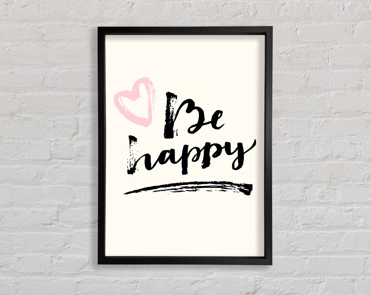 Be Happy 1 Framed Wall Art