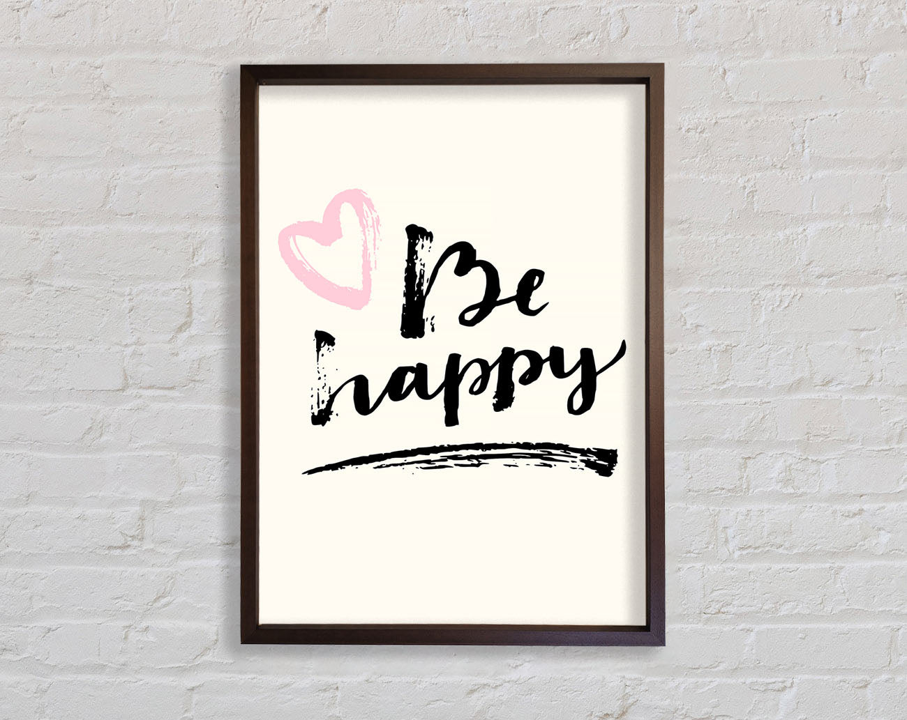 Be Happy 1 Framed Wall Art