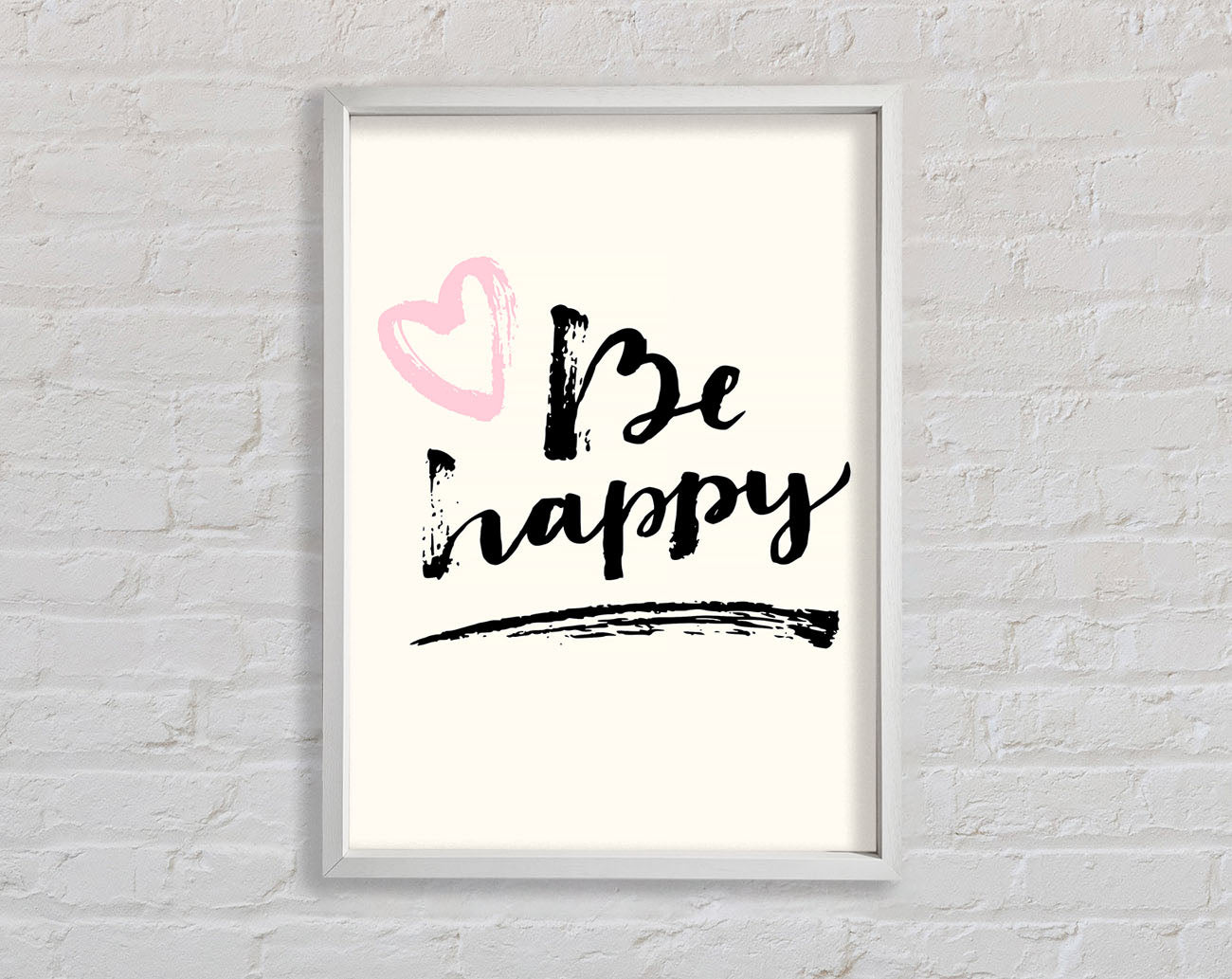 Be Happy 1 Framed Wall Art