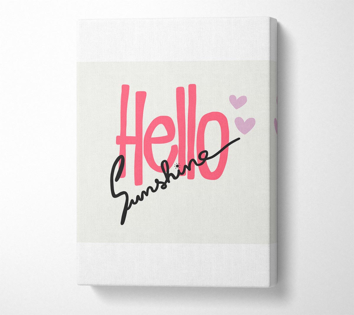 Hello Sunshine 1 Canvas Wall Art