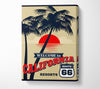 Welcome To California Canvas Wall Art