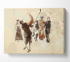When Golf Began Canvas Wall Art