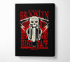 Brooklyn The Dark Rider Canvas Wall Art
