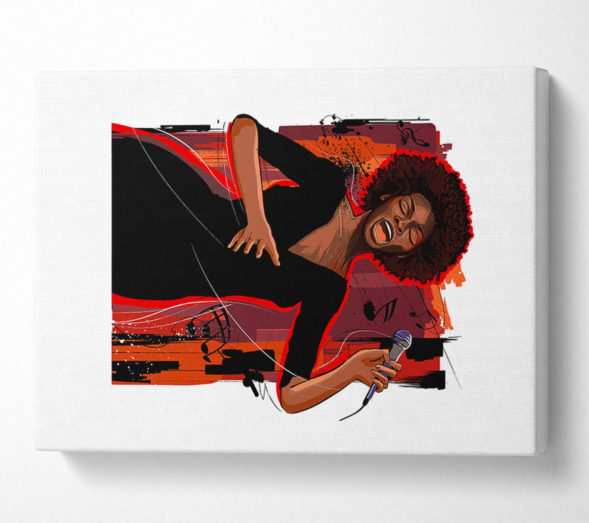 Soul Singer Canvas Wall Art