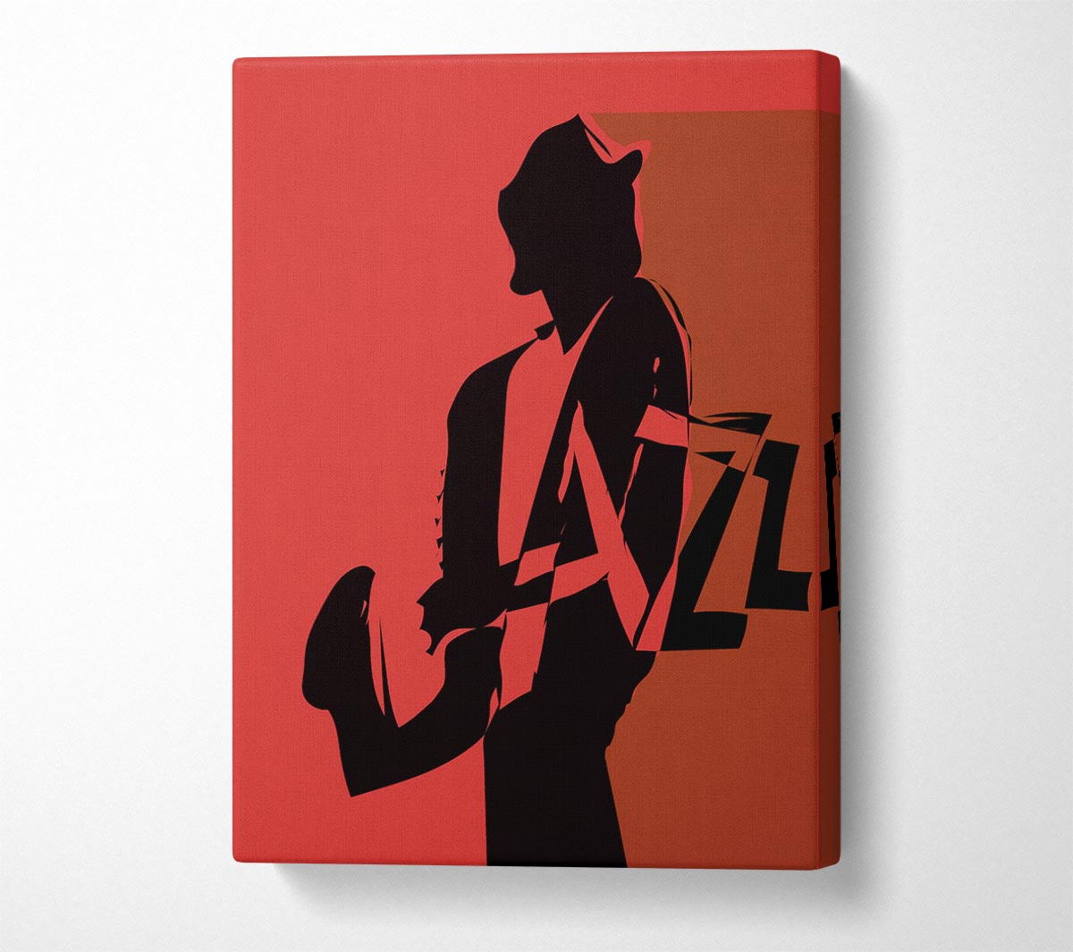 Jazz Player Canvas Wall Art