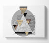Pyramid Stack Canvas Wall Art
