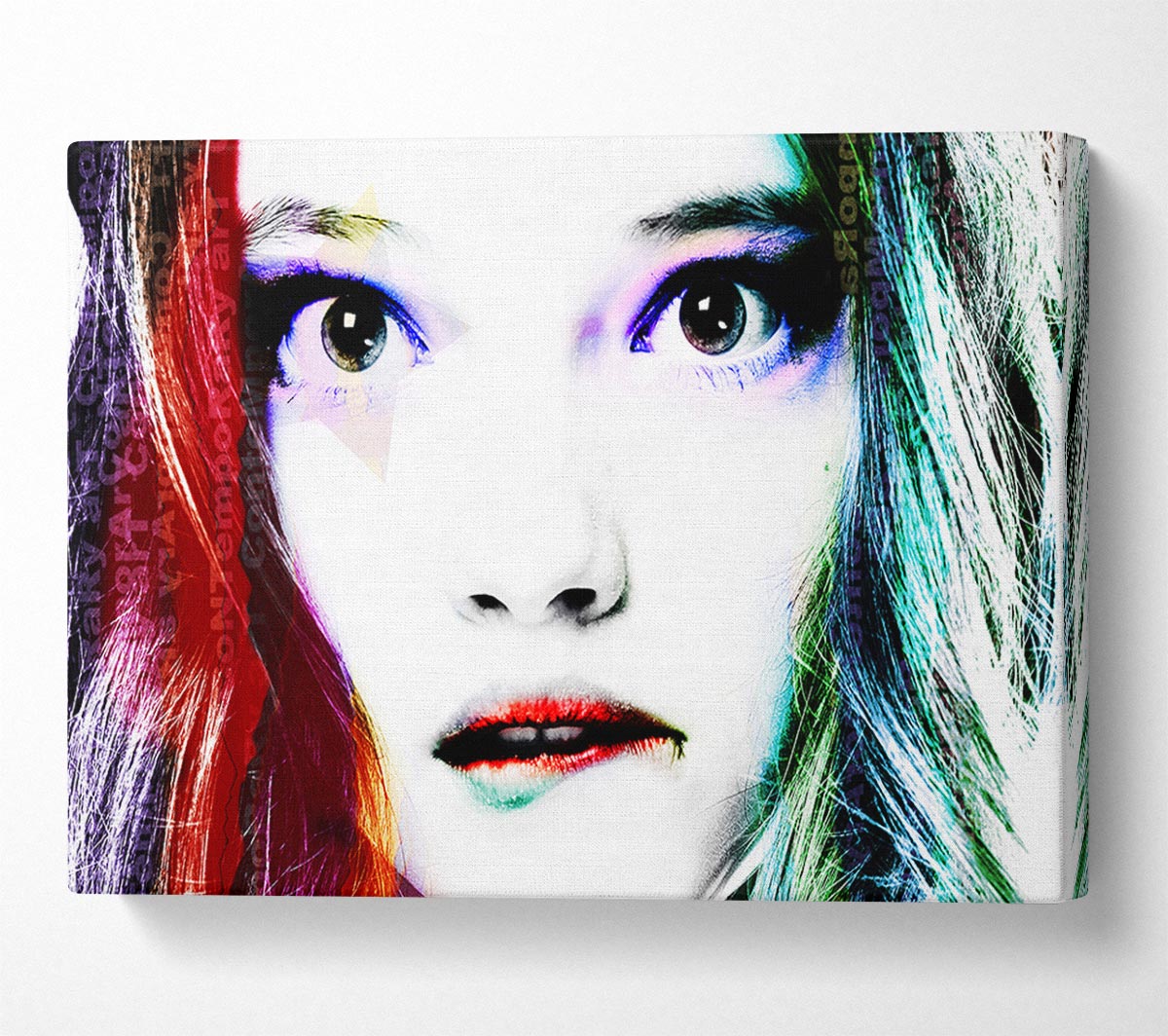 Star Eye Canvas Wall Art