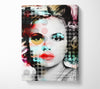 Pop Art Woman Canvas Wall Art