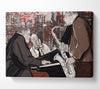 Playing The Blues Canvas Wall Art