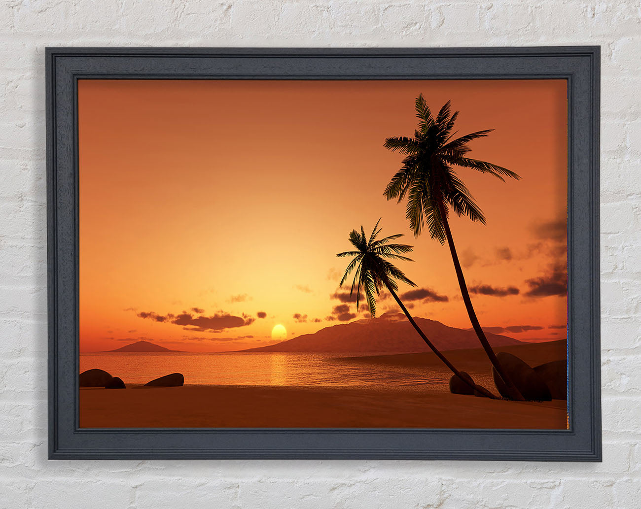 As The Sun Goes Down Framed Wall Art