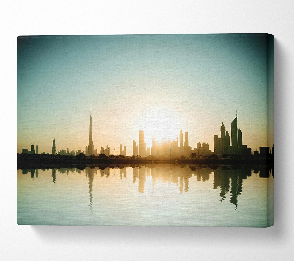 City Reflections Canvas Wall Art