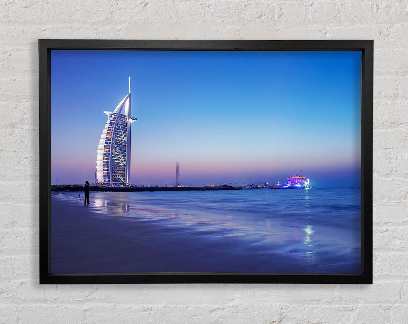 Burj Al Arab 7 Star Hotel Framed Wall Art