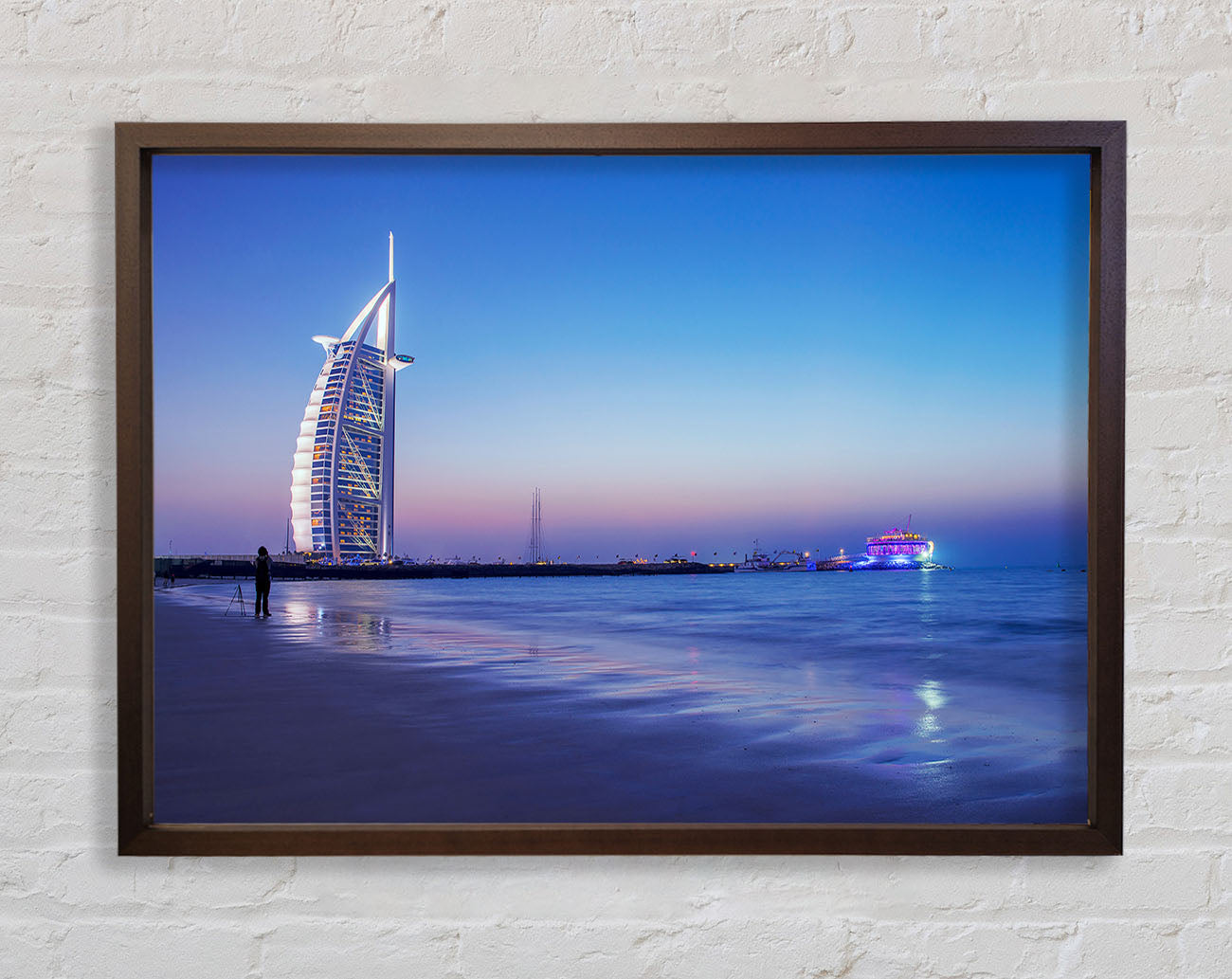 Burj Al Arab 7 Star Hotel Framed Wall Art