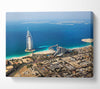 The Coast Line Of Burj Al Arab Canvas Wall Art