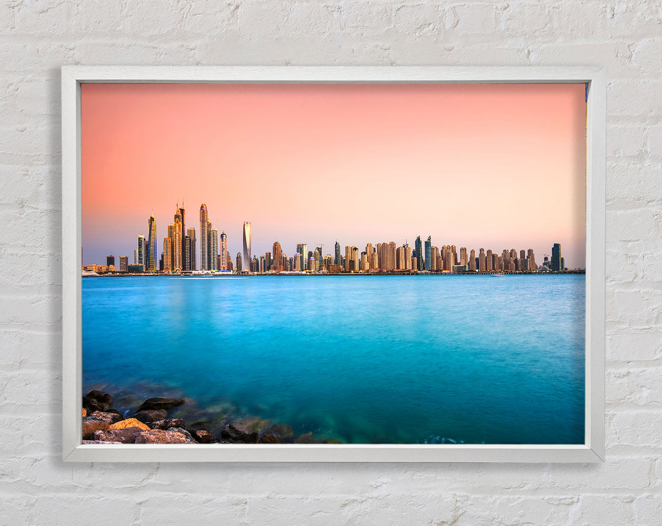 By The Water Framed Wall Art