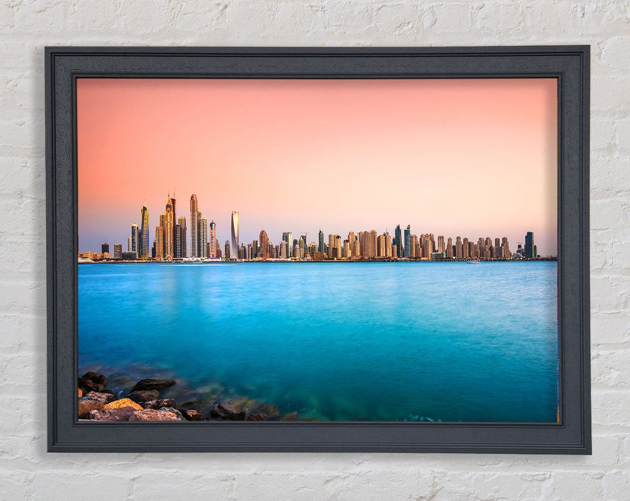 By The Water Framed Wall Art
