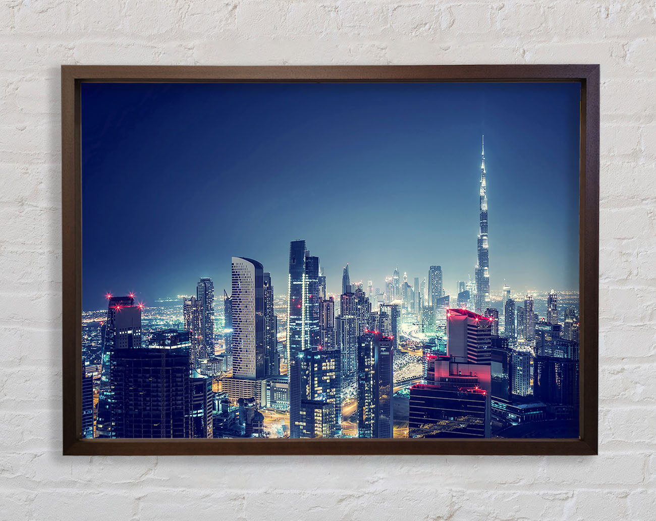 City Lights Framed Wall Art