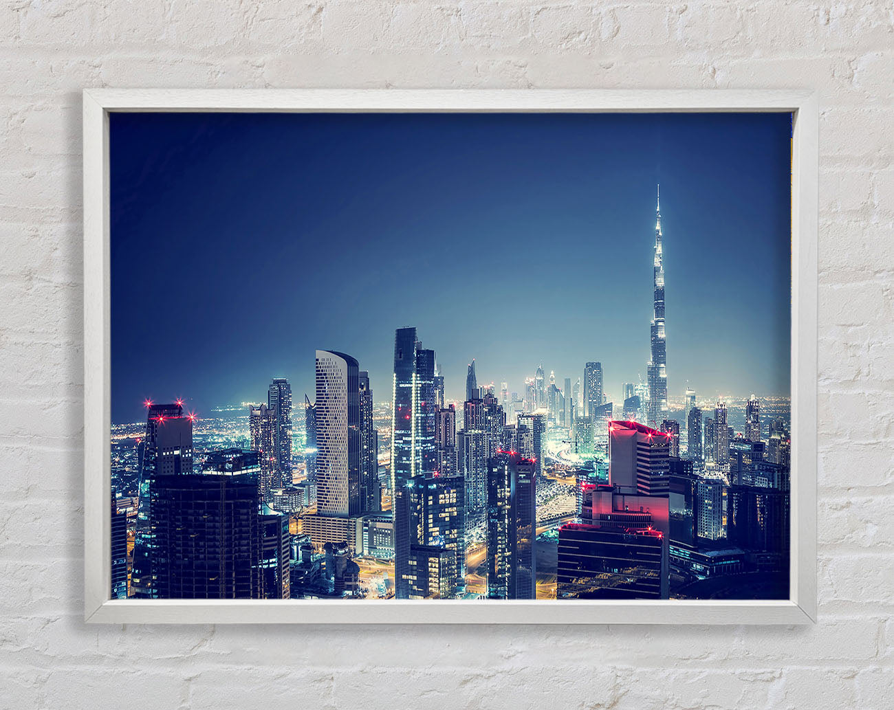City Lights Framed Wall Art