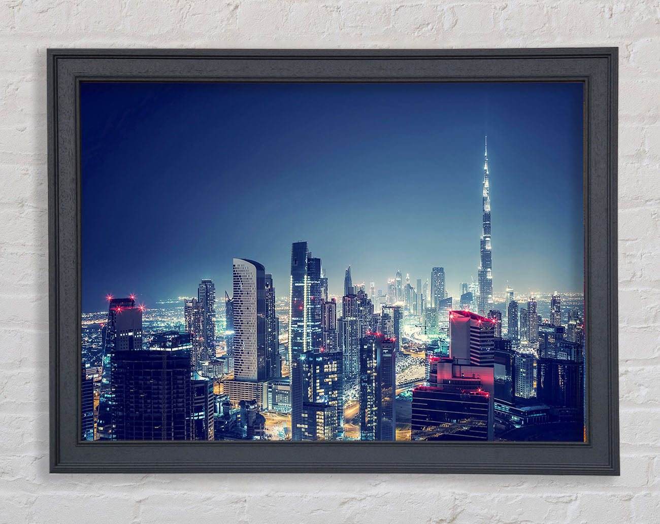 City Lights Framed Wall Art